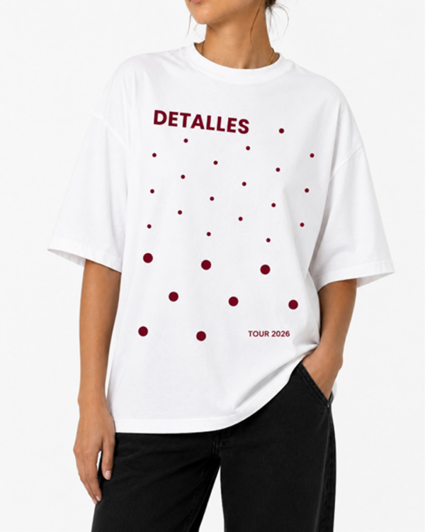 Remera Detalles tour2026 (color) Remera Detalles tour2026