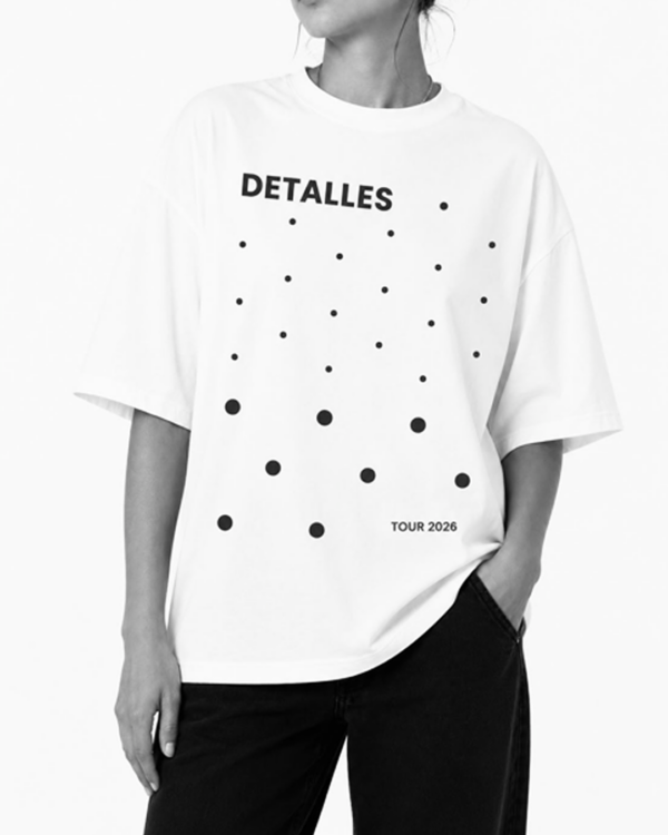 Remera Detalles tour2026 Remera Detalles tour2026
